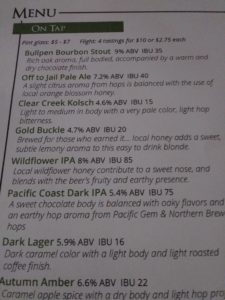 VERDE Beer Menu 9 18